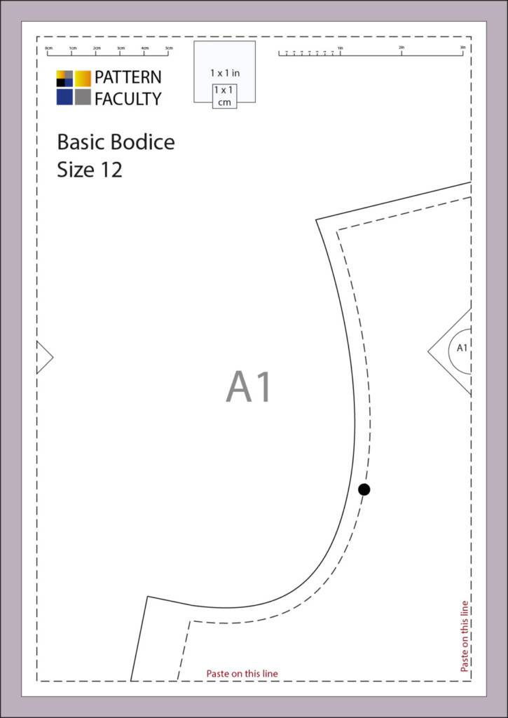 Pattern Making Front Page Printing Information of pdf sewing patterns - Blog Pattern Faculty Com